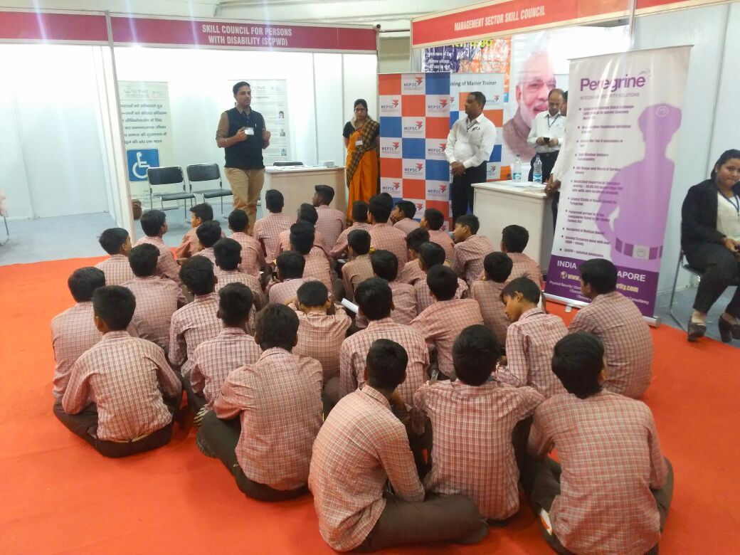 SCPwD participated in Career Conclave at Pragati Maidan, New Delhi. (Dated: 01st & 2nd May-18)